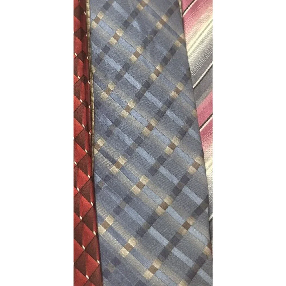Neck ties Windridge Kenneth Cole Perry Ellis Covington lot of 5 casual classic